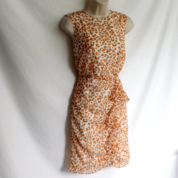 COPY - Sam Edelman Lined Summer Waterfall Ruffle Dress Size XXS - Picture 6 of 6